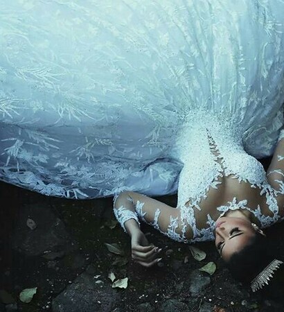 fashion, dress and wedding dress