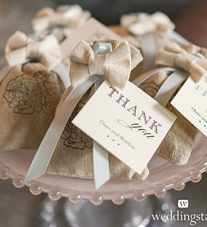 gifts, ribbon and bag