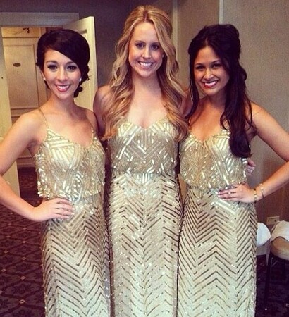 bridesmaid dress, vintage dress and gold dress