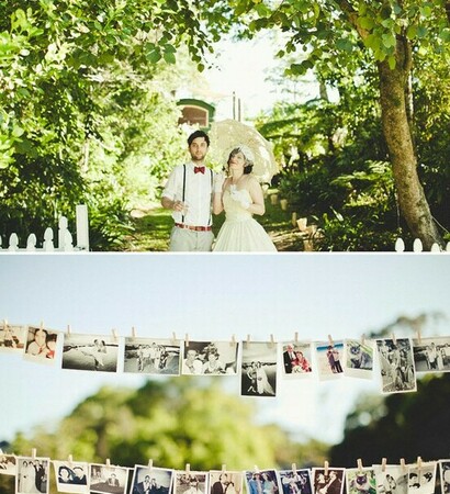 vintage and polaroid