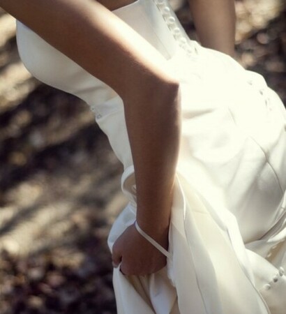 beach, weddingsdress and woman