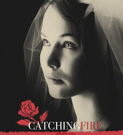 catching fire, katniss and rose