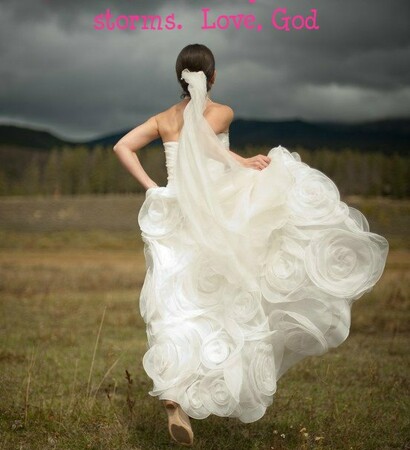 bride, love and courage