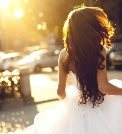 dress, beautiful and hair