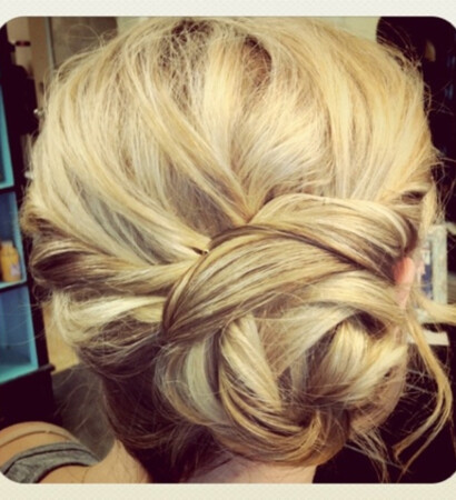 hair up-do bridal wedding