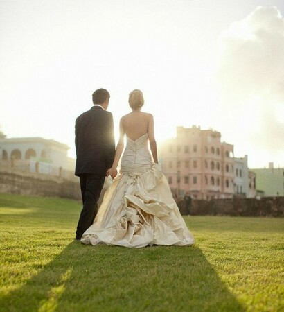 love, sunset and groom