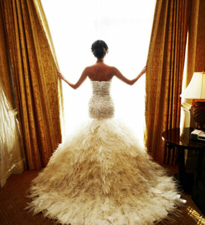 dress, woman and ruffles