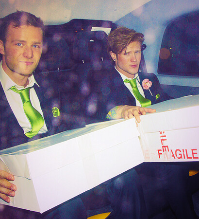 McFly, dougie poynter and tom's wedding