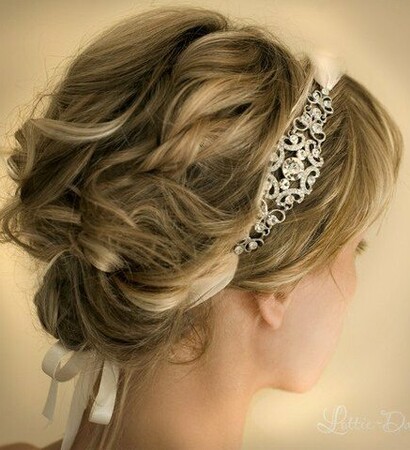 hair, curls and updo