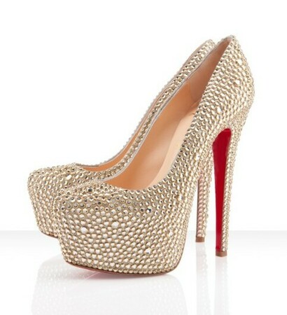 christian louboutin, fashion and wedding shoes