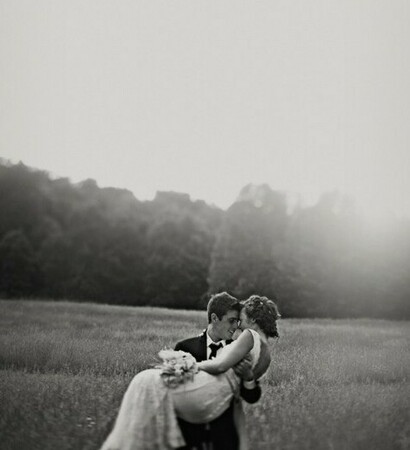 happiness, black and white and just married