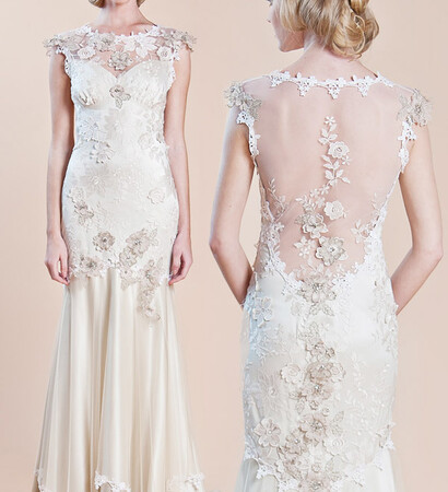 claire pettibone, 2012 and wedding dress