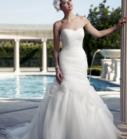 bride, dress and gown