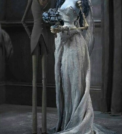 bride, skeleton and gorpse bride