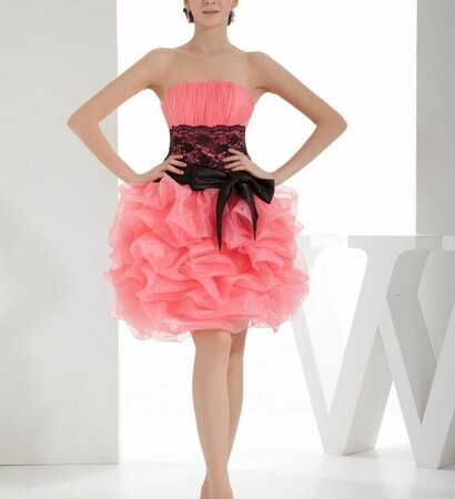 gown, Prom and pink black dress