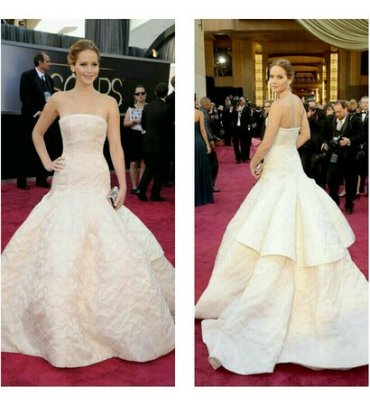 oscars, Jennifer Lawrence and dress