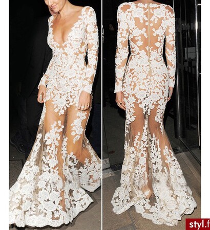 wedding dress, fashion and dresses