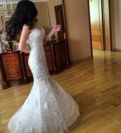 glamour, wow and wedding dress