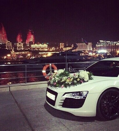 baku, azerbaijan and car