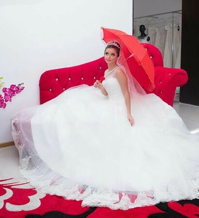 wedding dress, azerbaijan girl and wedding day