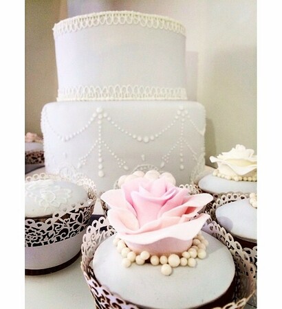 white wedding cake, food art and luxury