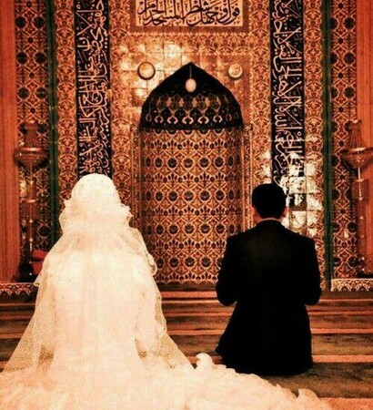 allah, bride and mosque
