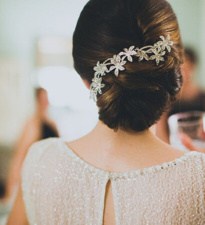 hairstyle, bridal and femenine
