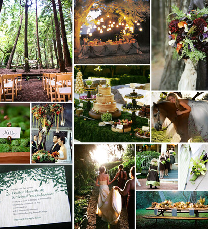 forest wedding
