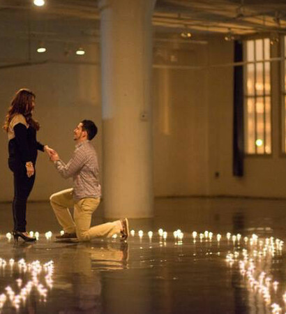 candles, forever and proposal