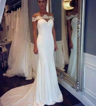 vestido, white and lindo