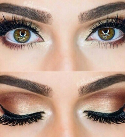 fashion, makeup and smokeyeye