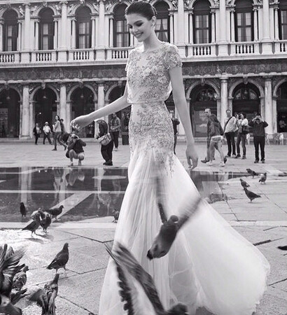 wedding gown, Couture and inbal dror