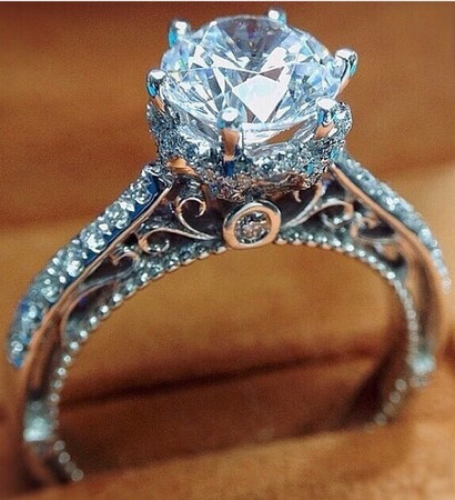 ring, couple and vogue