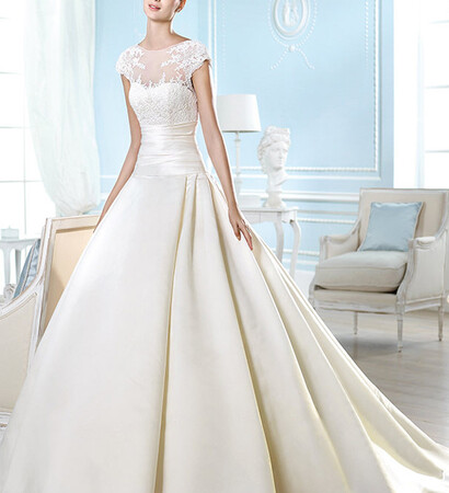 bride, wedding dress and st. patrick