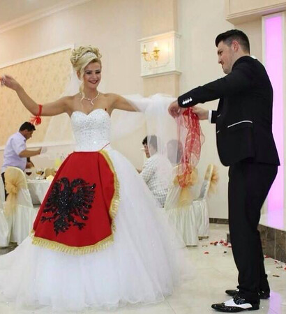 albania, albanian and groom