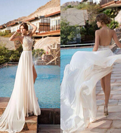 beautiful, wedding dress and bride