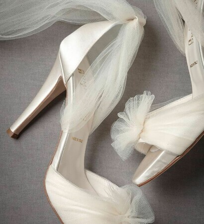 high heel, bride and lady
