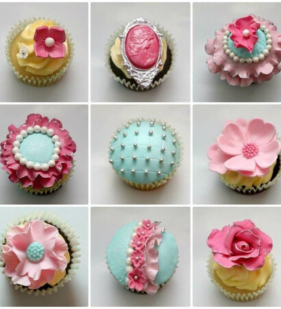 yum, cupcakes and pink