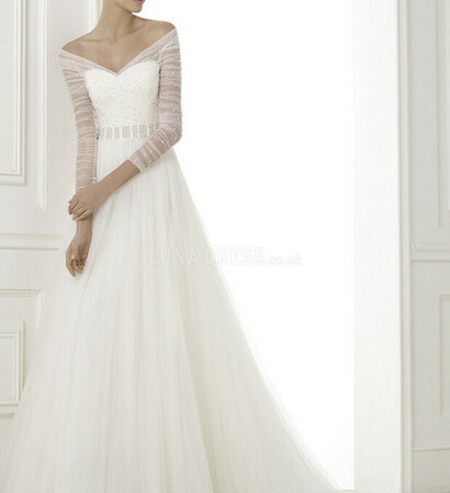 long sleeve wedding dress