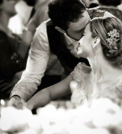 love, groom and thebride