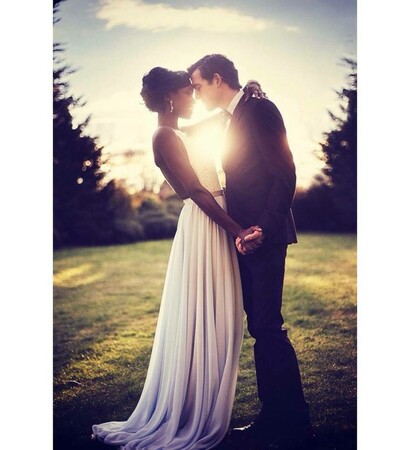 beauty, love and interracial couple