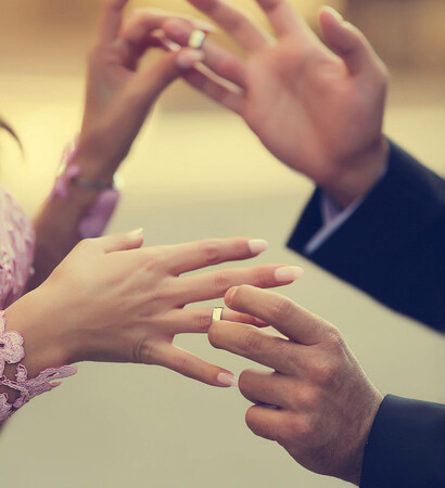 pink, black and ring