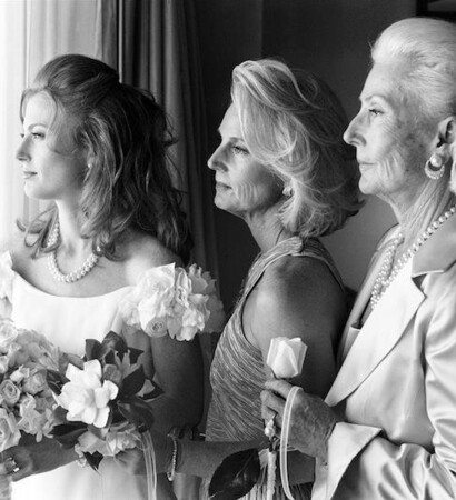 grandma, bride and generations