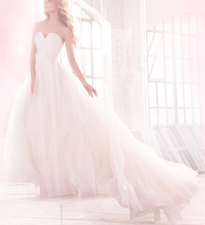 bride, wedding dress and hayley paige