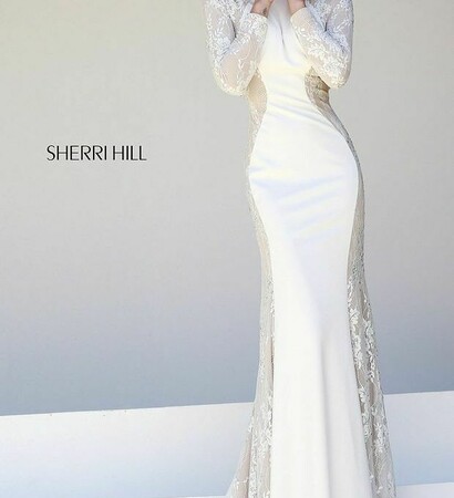 dress, white and Prom