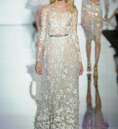 dress, elie and saab