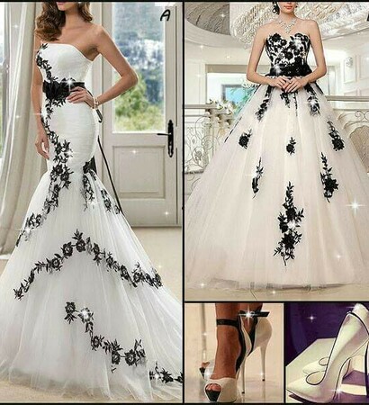 what would you like? ??, dresses and white