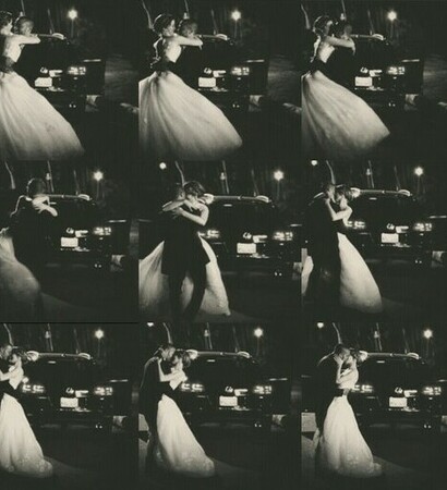 love, black and white and april kepner