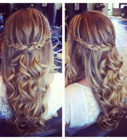 hairstyle, even and blonde