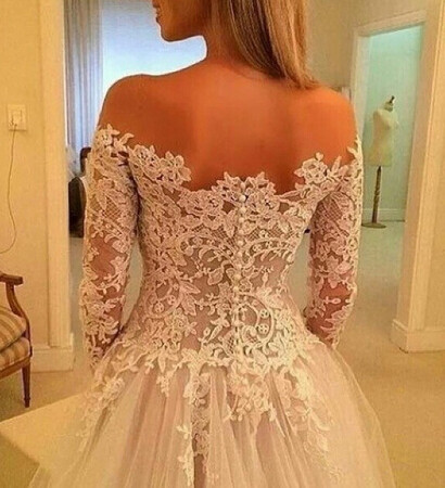 strapples, white and romantic